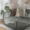 Flash Furniture Bridgetown Luxury Modular Sectional Sofa, Left Side w/Arm Rest, Dark Gray IS-IT2231-LC-DKGRY-GG - alternate 6